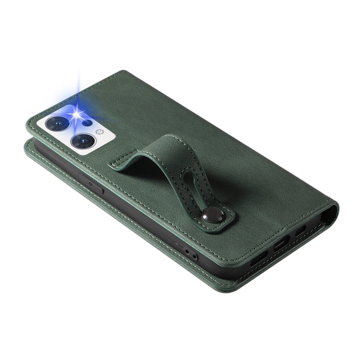Custodia per telefono in pelle magnetica con cinturino, For OPPO Reno7 A, For Samsung Galaxy A33, For Samsung Galaxy S21 5G, For Samsung Galaxy S21 FE 5G