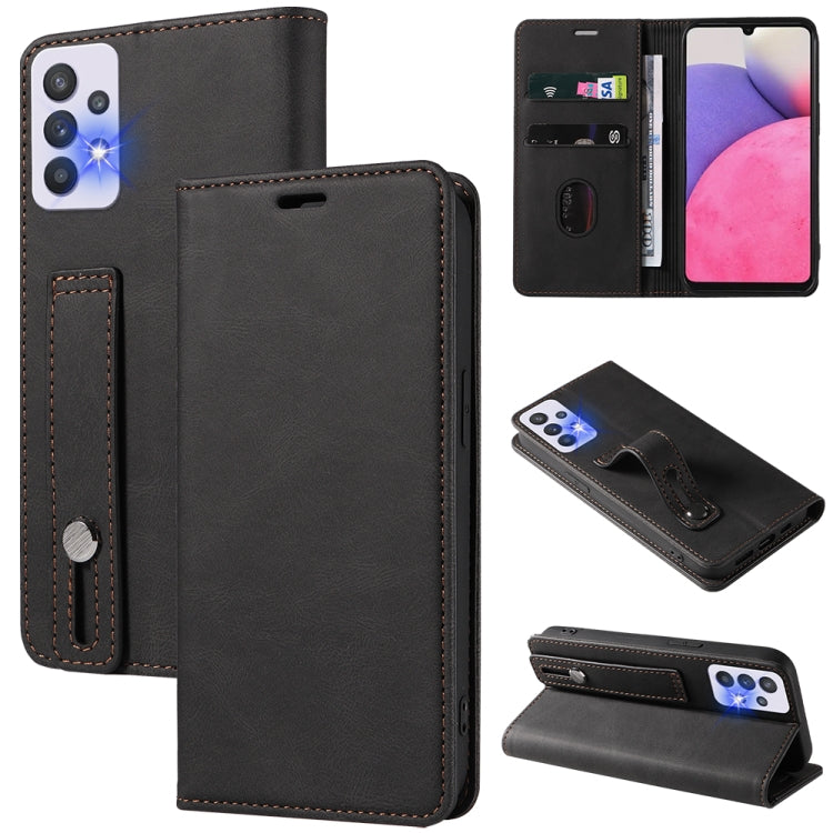 Custodia per telefono in pelle magnetica con cinturino, For OPPO Reno7 A, For Samsung Galaxy A33, For Samsung Galaxy S21 5G, For Samsung Galaxy S21 FE 5G