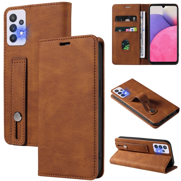 Custodia per telefono in pelle magnetica con cinturino, For OPPO Reno7 A, For Samsung Galaxy A33, For Samsung Galaxy S21 5G, For Samsung Galaxy S21 FE 5G