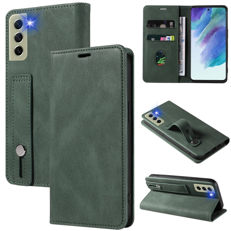 Custodia per telefono in pelle magnetica con cinturino, For OPPO Reno7 A, For Samsung Galaxy A33, For Samsung Galaxy S21 5G, For Samsung Galaxy S21 FE 5G