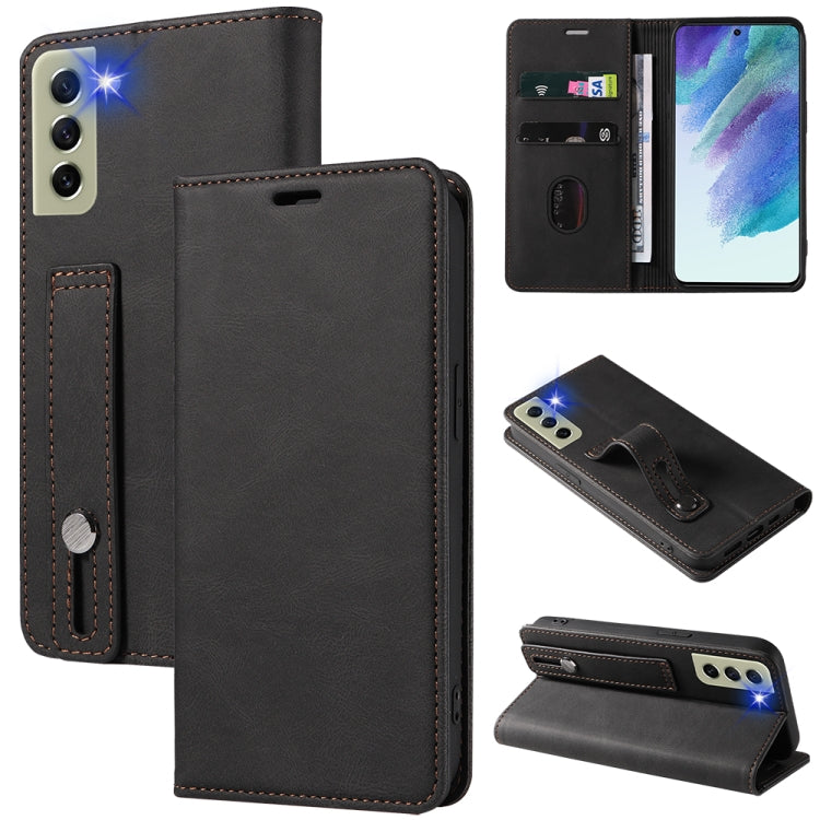 Custodia per telefono in pelle magnetica con cinturino, For OPPO Reno7 A, For Samsung Galaxy A33, For Samsung Galaxy S21 5G, For Samsung Galaxy S21 FE 5G