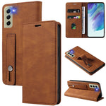 Custodia per telefono in pelle magnetica con cinturino, For OPPO Reno7 A, For Samsung Galaxy A33, For Samsung Galaxy S21 5G, For Samsung Galaxy S21 FE 5G