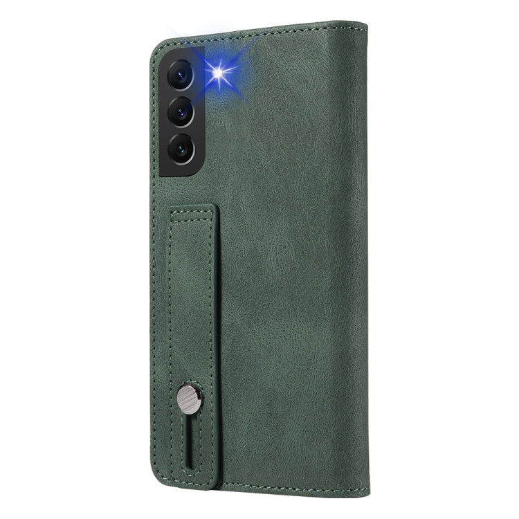 Custodia per telefono in pelle magnetica con cinturino, For Samsung Galaxy S21+ 5G, For Samsung Galaxy S21 Ultra 5G, For Samsung Galaxy S22 5G, For Samsung Galaxy S22+ 5G