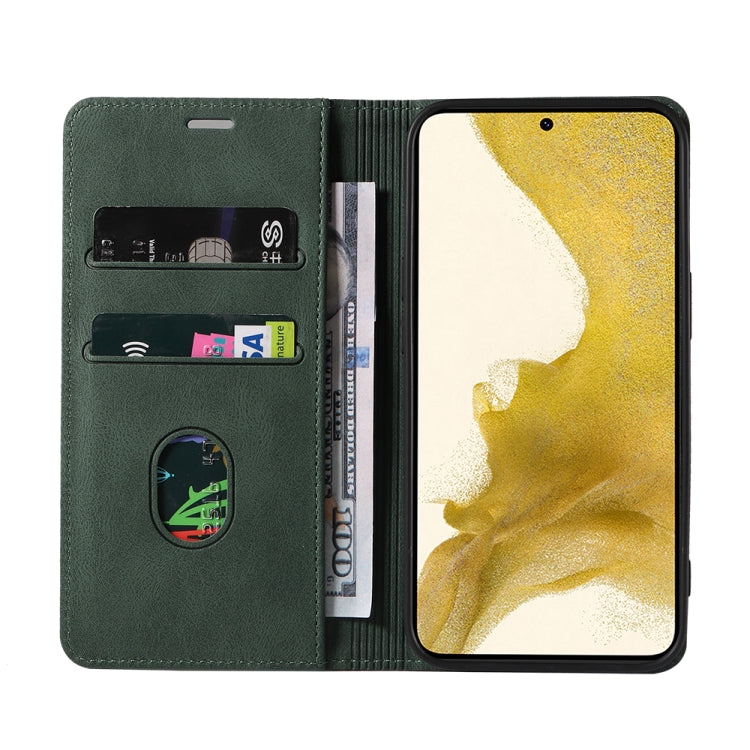 Custodia per telefono in pelle magnetica con cinturino, For Samsung Galaxy S21+ 5G, For Samsung Galaxy S21 Ultra 5G, For Samsung Galaxy S22 5G, For Samsung Galaxy S22+ 5G