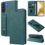 Custodia per telefono in pelle magnetica con cinturino, For Samsung Galaxy S21+ 5G, For Samsung Galaxy S21 Ultra 5G, For Samsung Galaxy S22 5G, For Samsung Galaxy S22+ 5G