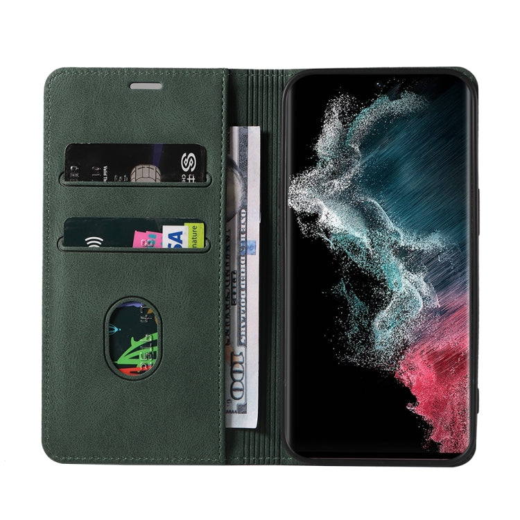 Custodia per telefono in pelle magnetica con cinturino, For Samsung Galaxy S22 Ultra 5G, For Sony Xperia 10 IV