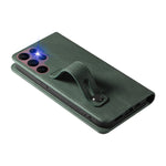 Custodia per telefono in pelle magnetica con cinturino, For Samsung Galaxy S22 Ultra 5G, For Sony Xperia 10 IV