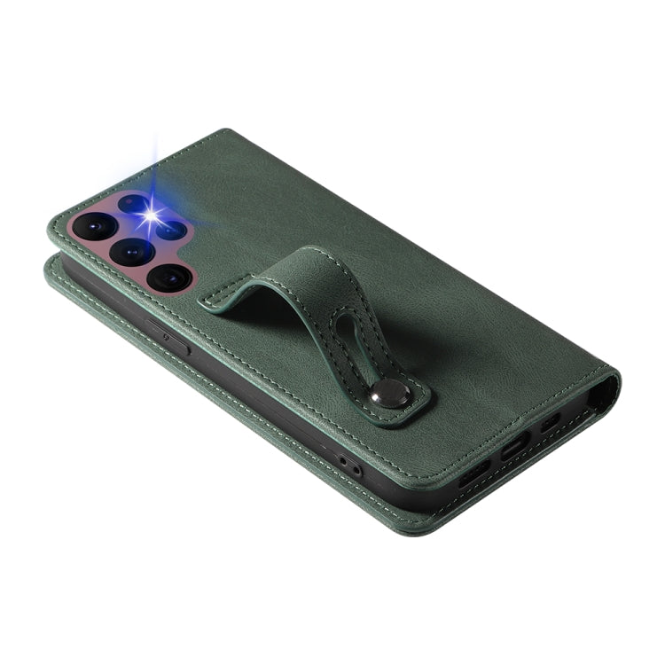Custodia per telefono in pelle magnetica con cinturino, For Samsung Galaxy S22 Ultra 5G, For Sony Xperia 10 IV