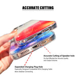 Custodia smartphone motivo marmo dorato per iPhone 13 e 14