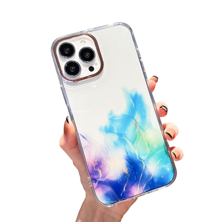 Custodia smartphone motivo marmo dorato compatibile iPhone