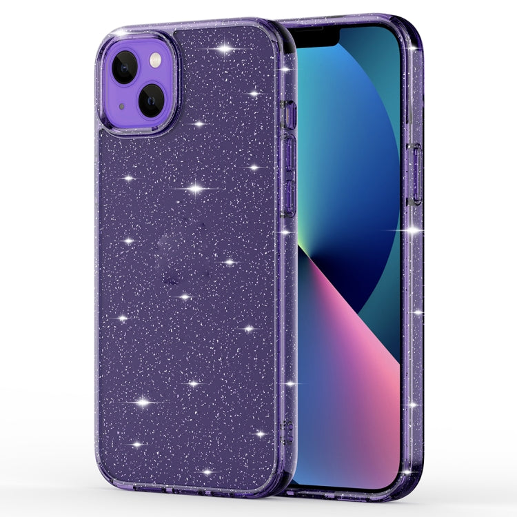 Custodia Airbag con glitter cristallino per iPhone 14 Pro Max
