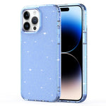 Custodia Airbag con glitter cristallino per iPhone 14 Pro Max