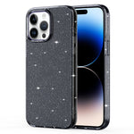 Custodia Airbag con glitter cristallino per iPhone 14 Pro Max