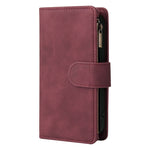 Custodia portafoglio in pelle con slot carte per iPhone 14 Plus