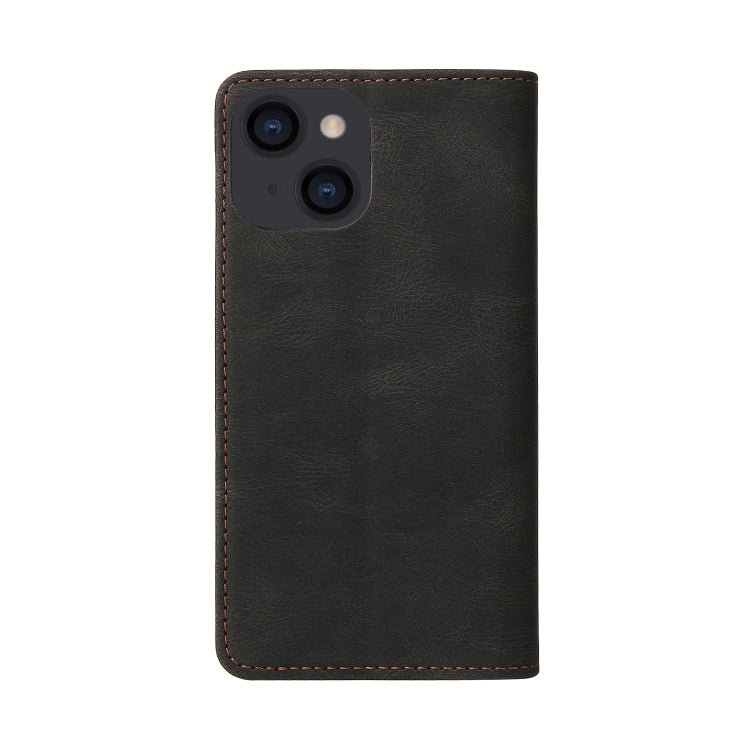 Custodia portafoglio in pelle con chiusura a ventosa per iPhone 1