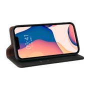 Custodia in pelle Flip orizzontale con chiusura a ventosa semplice, For iPhone 14, For iPhone 14 Plus, For iPhone 14 Pro, For iPhone 14 Pro Max