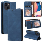 Custodia portafoglio in pelle con chiusura a ventosa per iPhone 1