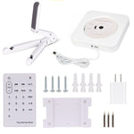 Kecag KC-808 Lettore CD Bluetooth da parete 20x20x6 cm