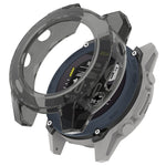 Custodia per orologio in TPU scavata a mezza copertura, For Garmin Descent G1