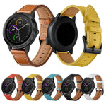 Cinturino per orologio in filo cucito in pelle primo strato 20 mm / 22 mm, For Huawei Watch GT3 Pro 43mm / 46mm