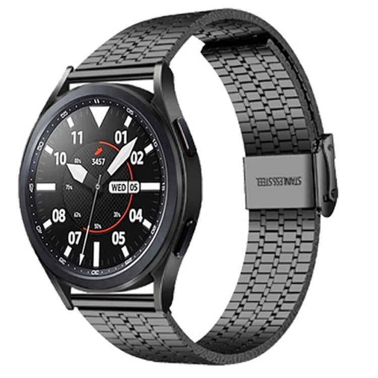 20mm / 22mm Per Samsung Smart Watch Cinturino universale in acciaio inossidabile a sette sfere, 22mm