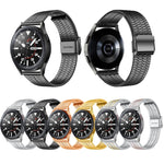 20mm / 22mm Per Samsung Smart Watch Cinturino universale in acciaio inossidabile a sette sfere, 22mm