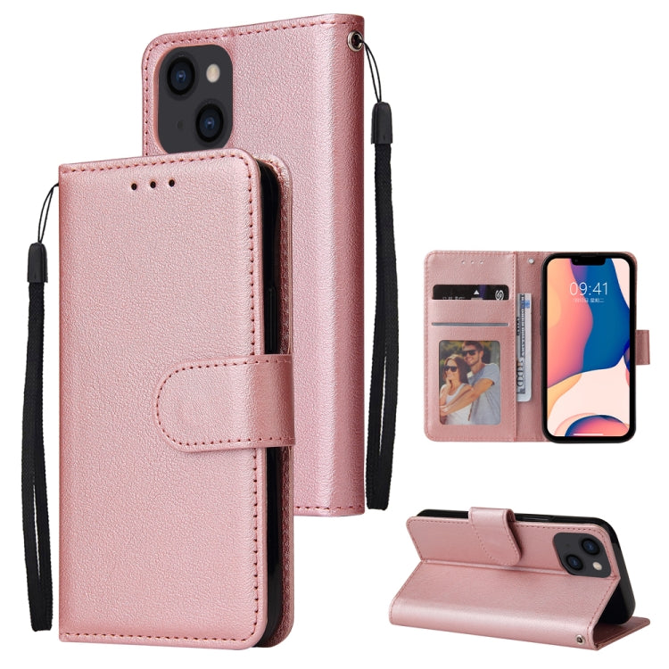 Custodia portafoglio in pelle flip con slot carte per iPhone 14