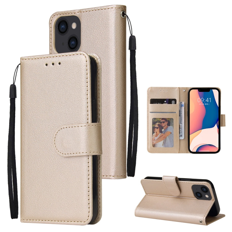 Custodia portafoglio in pelle flip con slot carte per iPhone 14