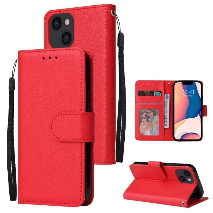 Custodia portafoglio in pelle flip con slot carte per iPhone 14