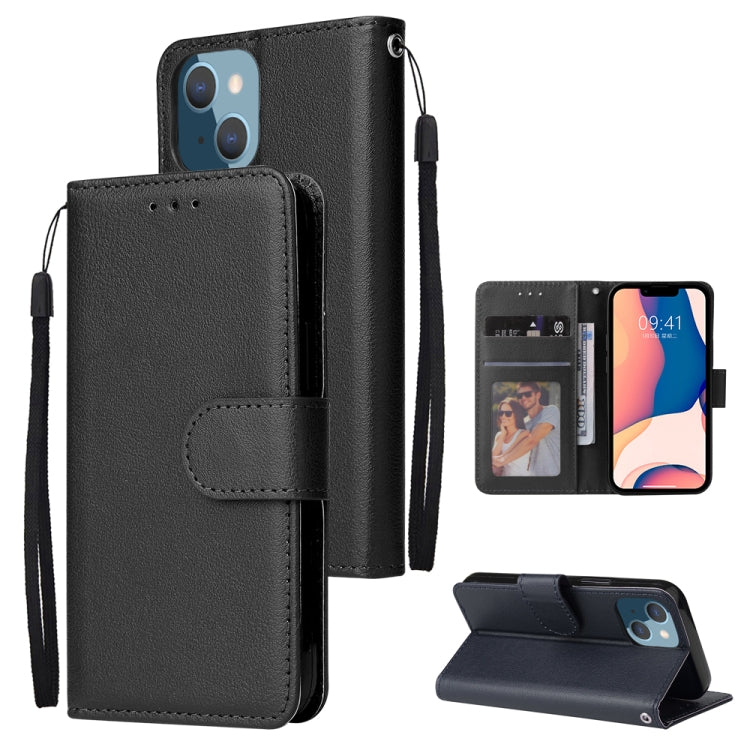 Custodia portafoglio in pelle flip con slot carte per iPhone 14