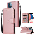 Custodia portafoglio in pelle flip con slot carte per iPhone 14