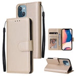 Custodia portafoglio in pelle flip con slot carte per iPhone 14