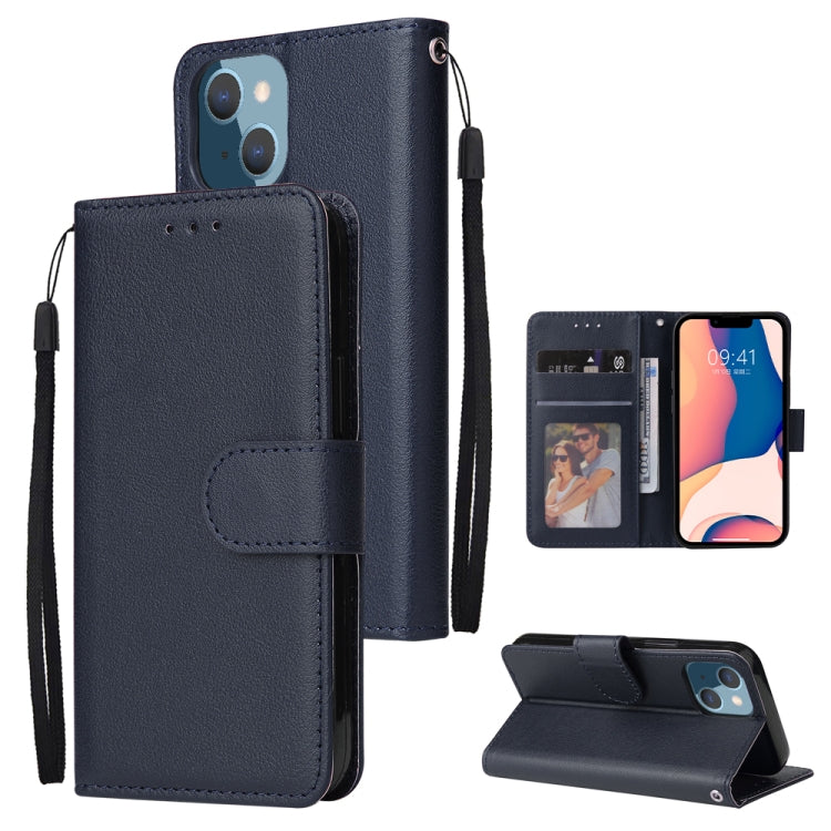 Custodia portafoglio in pelle flip con slot carte per iPhone 14