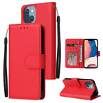 Custodia portafoglio in pelle flip con slot carte per iPhone 14