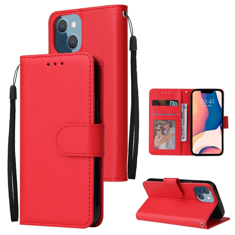 Custodia portafoglio in pelle flip con slot carte per iPhone 14