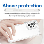 Custodia per telefono in acrilico + TPU serie colorata, For Samsung Galaxy A53, For Samsung Galaxy A13 4G, For Samsung Galaxy A13 5G