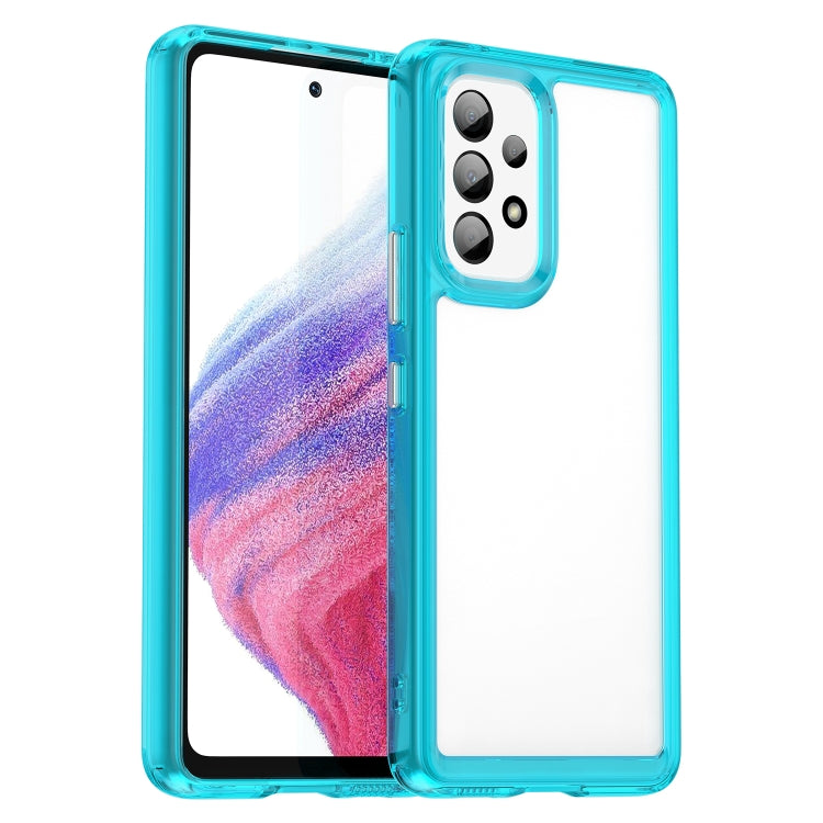 Custodia per telefono in acrilico + TPU serie colorata, For Samsung Galaxy A53, For Samsung Galaxy A13 4G, For Samsung Galaxy A13 5G