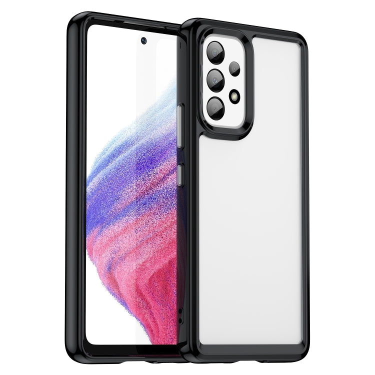 Custodia per telefono in acrilico + TPU serie colorata, For Samsung Galaxy A53, For Samsung Galaxy A13 4G, For Samsung Galaxy A13 5G