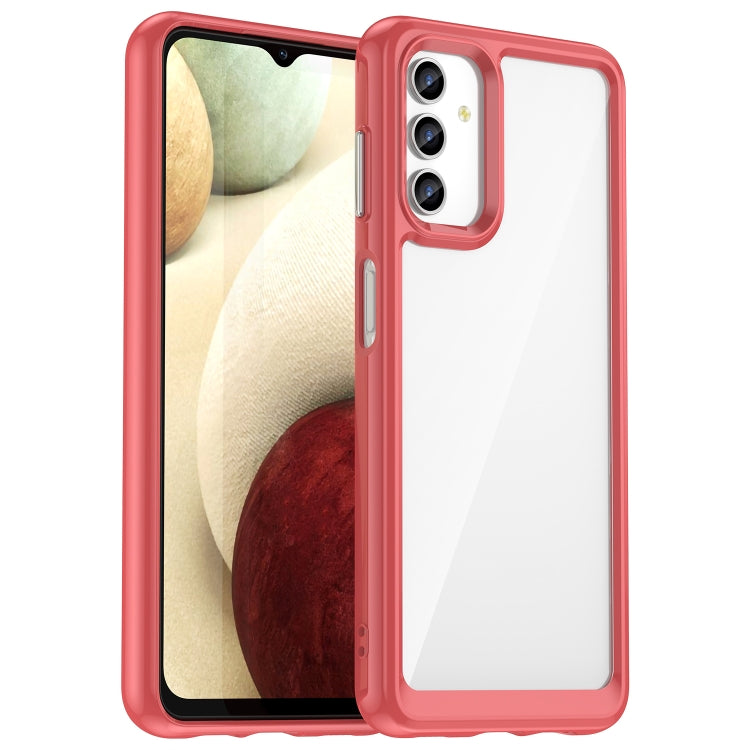 Custodia per telefono in acrilico + TPU serie colorata, For Samsung Galaxy A53, For Samsung Galaxy A13 4G, For Samsung Galaxy A13 5G