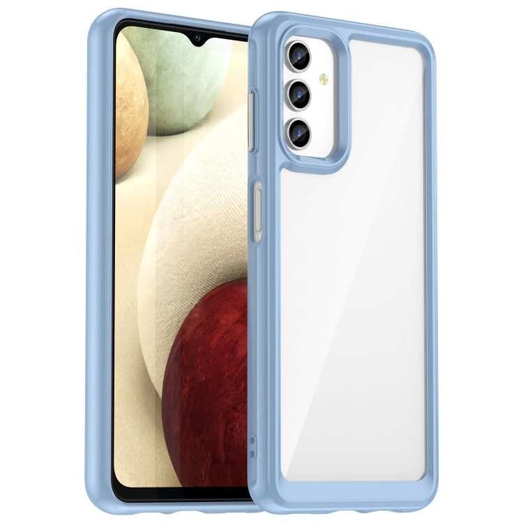 Custodia per telefono in acrilico + TPU serie colorata, For Samsung Galaxy A53, For Samsung Galaxy A13 4G, For Samsung Galaxy A13 5G