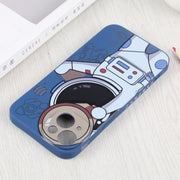 Custodia per cellulare con binocolo Spaceman, For iPhone 14, For iPhone 14 Plus, For iPhone 14 Pro, For iPhone 14 Pro Max