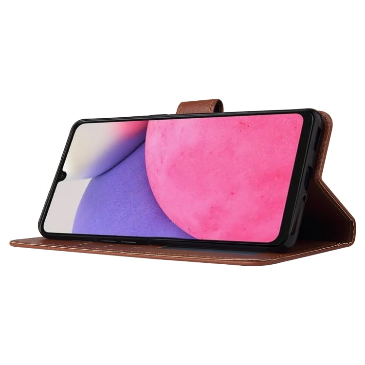 Custodia per telefono in pelle multifunzionale con 3 slot per schede, For Samsung Galaxy A33 5G, For Samsung Galaxy A53 5G, For Samsung Galaxy A73 5G