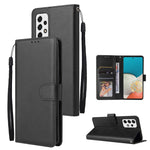 Custodia per telefono in pelle multifunzionale con 3 slot per schede, For Samsung Galaxy A33 5G, For Samsung Galaxy A53 5G, For Samsung Galaxy A73 5G