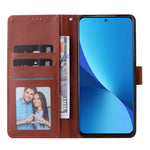 Custodia per telefono in pelle multifunzionale con 3 slot per schede, For Xiaomi 12 Lite, For Xiaomi 12S Ultra
