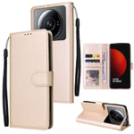 Custodia per telefono in pelle multifunzionale con 3 slot per schede, For Xiaomi 12 Lite, For Xiaomi 12S Ultra