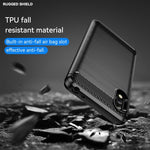 Custodia per telefono TPU in fibra di carbonio con trama spazzolata, For Sony Xperia Ace II, For Sony Xperia 1 IV, For Sony Xperia 10 IV, For Sony Xperia Ace III