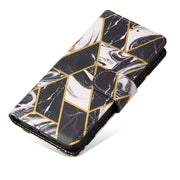 Custodia in pelle PU flip orizzontale con cuciture bronzate in marmo, For iPhone 14, For iPhone 14 Plus, For iPhone 14 Pro, For iPhone 14 Pro Max