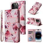 Custodia portafoglio in pelle PU per iPhone 14 Pro Max