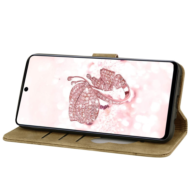 Custodia per telefono in pelle goffrata con gatto Sakura Cartoon, For Samsung Galaxy S22 5G, For Samsung Galaxy S22+ 5G, For Samsung Galaxy S22 Ultra 5G, For Samsung Galaxy S21 5G