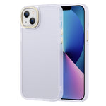 Custodia per telefono antiurto con retro satinato versione oro, For iPhone 14, For iPhone 14 Plus